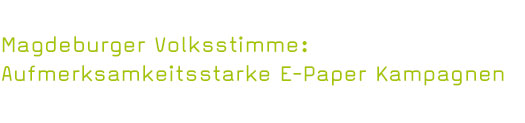 Magdeburger Volksstimme: